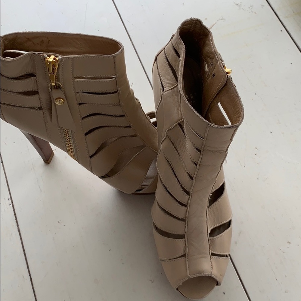 Stuart Weitzman wedge booties